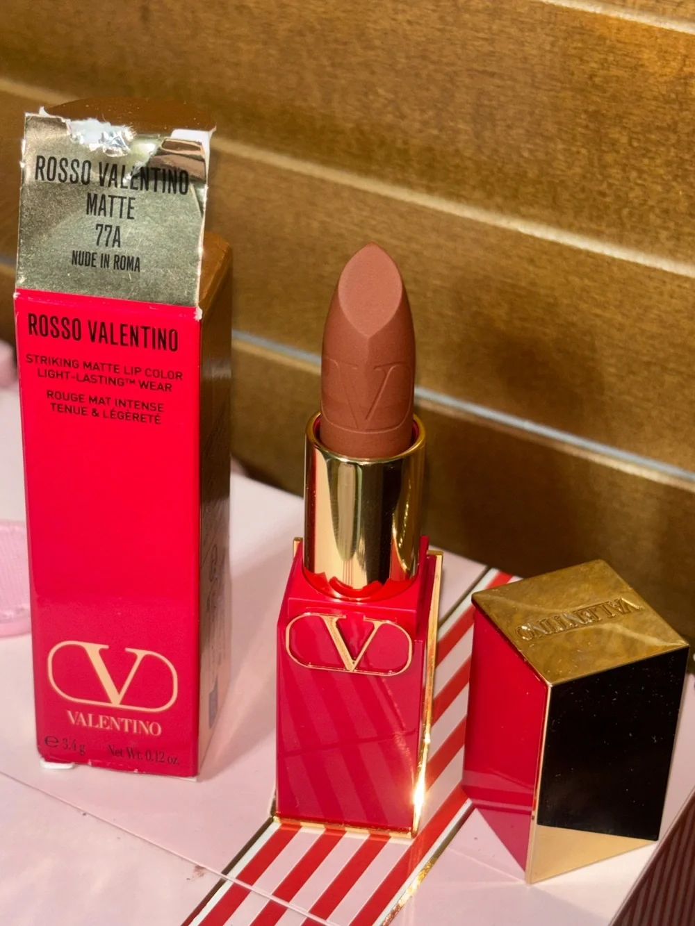 Valentino Rosso Valentino Matte Lipstick - Picture 2 of 2